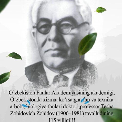 Tesha Zohidovich Zohidov (1906-1981)