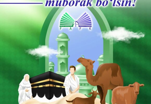 Qurbon yayitingiz muborak bo’lsin! Qurbon yayitingiz muborak bo’lsin!