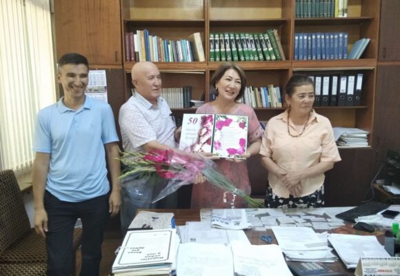 50 yoshingiz qutlug’ bo’lsin Zebiniso Ashirboyevna 50 yoshingiz qutlug’ bo’lsin Zebiniso Ashirboyevna